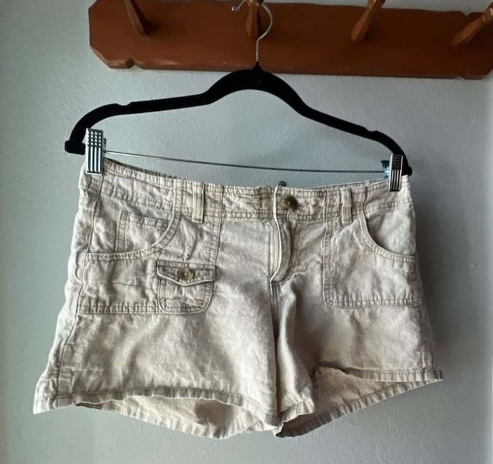 Lei Ashley Lowrise Cargo Shorts Size 11 circa 2014